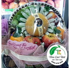 Giỏ Quà Trái Cây Cao Cấp 02