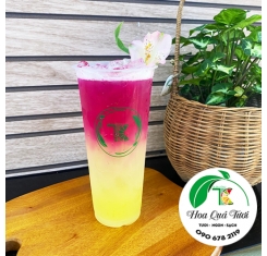 Nước Ép Thơm Mix Thanh Long Đỏ